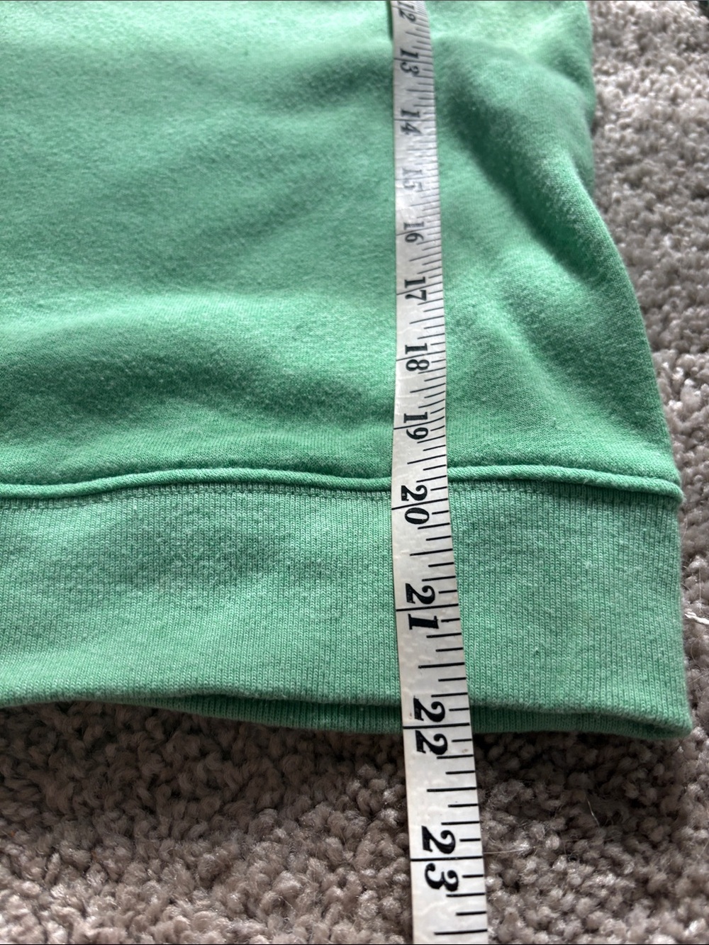 J. Crew Green Button-Shoulder Sweatshirt with Side Buttons Medium 🤩 - Picture 6 of 6